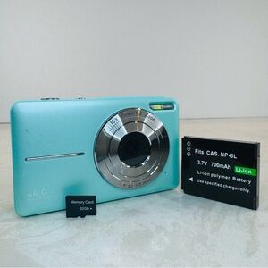 Better Life DC403 Compact Digital Camera 44.0MP Battery, 32GB Card -Tested Works